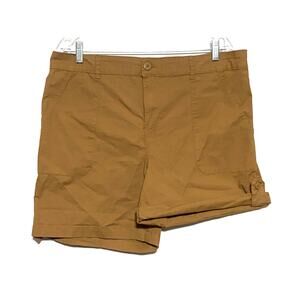 Social Standard Sanctuary Hero Utility Shorts Chino Caramel NWT Women XL Preppy